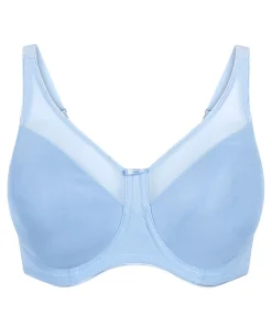Unwattierter Minimizer-Bügel-BH Nina - Blau