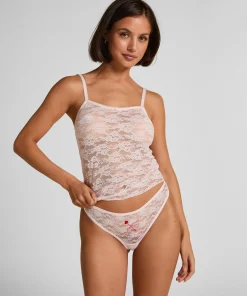Valentins-String 3er-Pack Geschenkset - Rosa