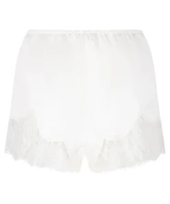 Valerie Satin-Shorts - Weiß