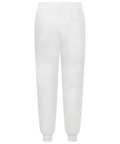 Velours-Jogginghose - Grau