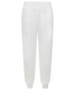 Velours-Jogginghose - Grau