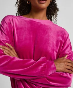 Velours Top - Rosa