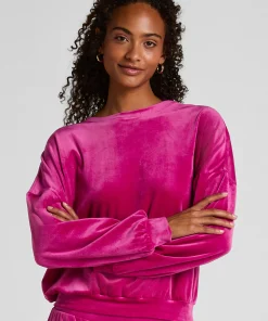Velours Top - Rosa