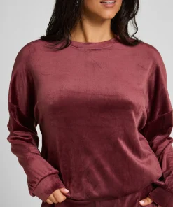 Velours Top - Rot