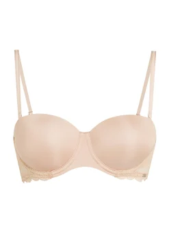 Vorgeformter Bügel-BH Angie, strapless - Beige