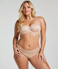 Vorgeformter Bügel-BH Angie, strapless - Beige