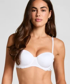 Vorgeformter Bügel-BH Angie, strapless - Weiß