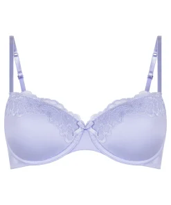 Vorgeformter Bügel-BH Lace & Shine - Lila