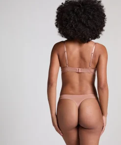 Vorgeformter Bügel-BH Plunge - Braun