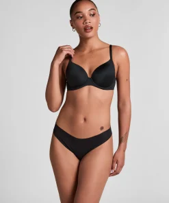 Vorgeformter Bügel-BH Super soft - Schwarz