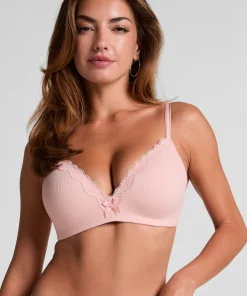 Vorgeformter BH ohne Bügel Lola - Rosa