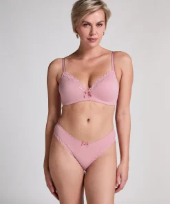 Vorgeformter BH ohne Bügel Lola - Rosa