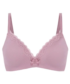 Vorgeformter BH ohne Bügel Lola - Rosa