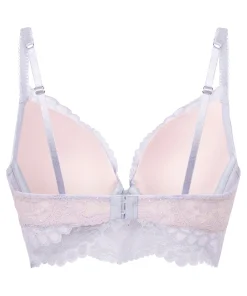 Vorgeformter Longline-Bügel-BH Isadora - Lila