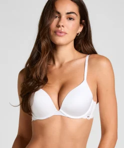 Vorgeformter Push-up-Bügel-BH Angie - Weiß