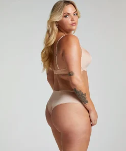 Vorgeformter Push-up-Bügel-BH Angie - Beige