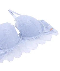 Vorgeformter Push-up-Bügel-BH Emilia - Blau