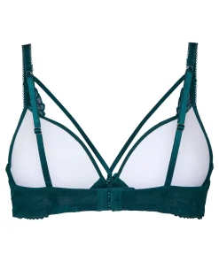 Vorgeformter Push-up-Bügel-BH Isadora - Grün