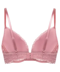 Vorgeformter Push-up-Bügel-BH Marine - Rosa