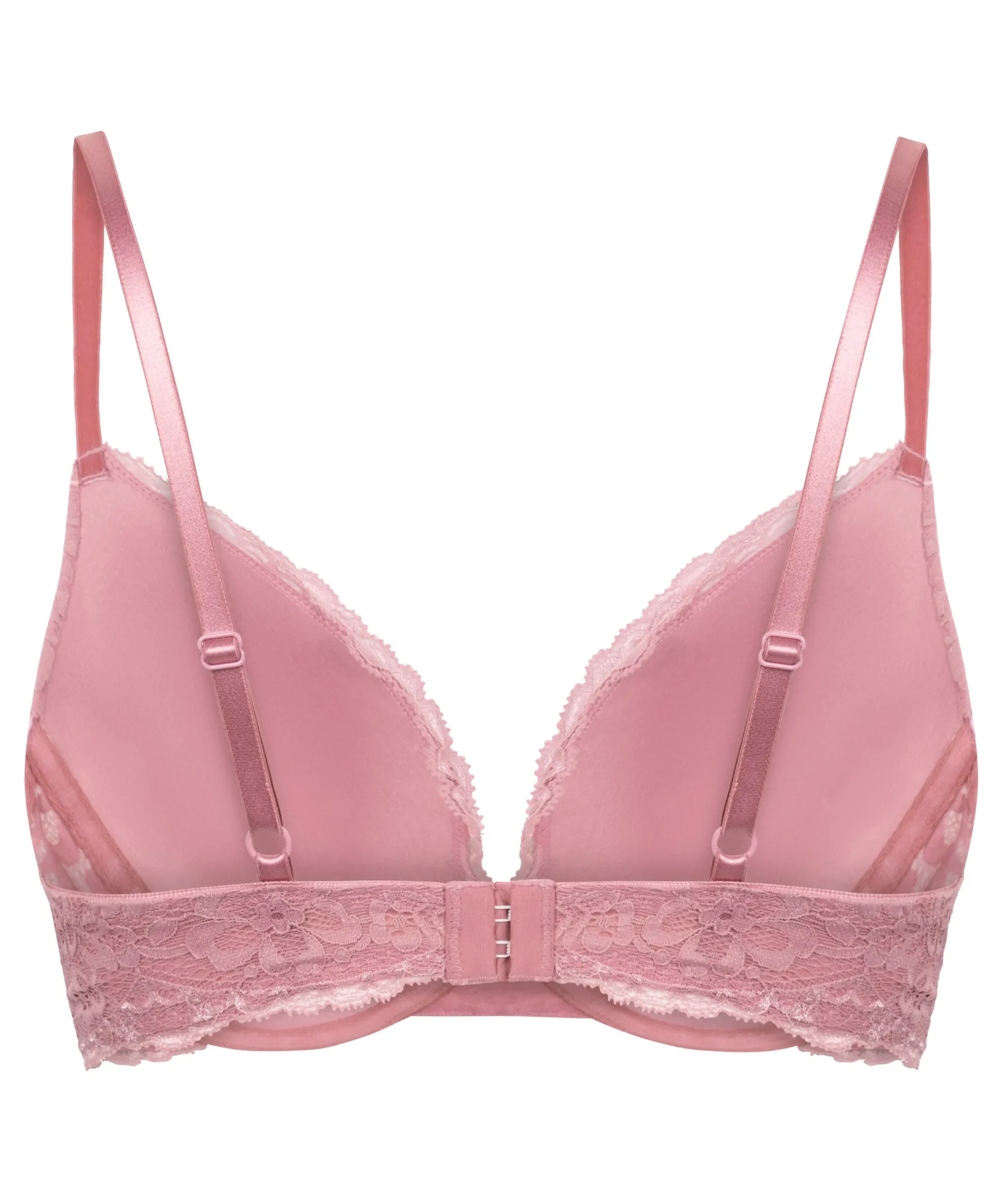 Vorgeformter Push-up-Bügel-BH Marine - Rosa