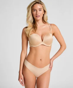 Vorgeformter Strapless-Maximizer-BH - Beige