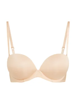 Vorgeformter Strapless-Maximizer-BH - Beige