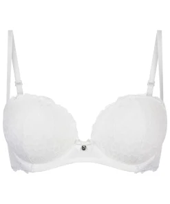 Vorgeformter Strapless-Maximizer-BH Marine - Weiß