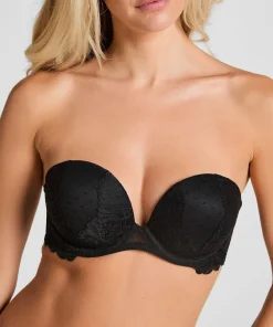 Vorgeformter Strapless-Maximizer-BH Posie - Schwarz