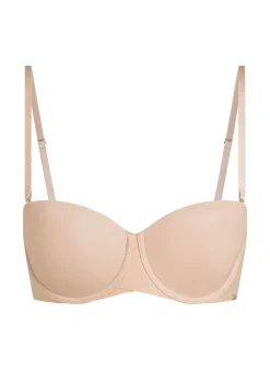 Vorgeformter trägerloser Bügel-BH Jane - Beige