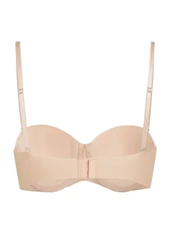 Vorgeformter trägerloser Bügel-BH Jane - Beige