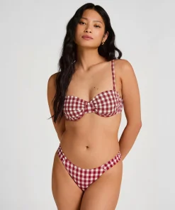 Vorgeformtes Bikini-Oberteil mit Bügel Amalfi - Rot