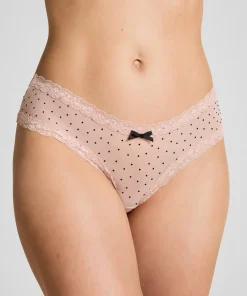 V-Shape Brazilian Dot Flock - Rosa